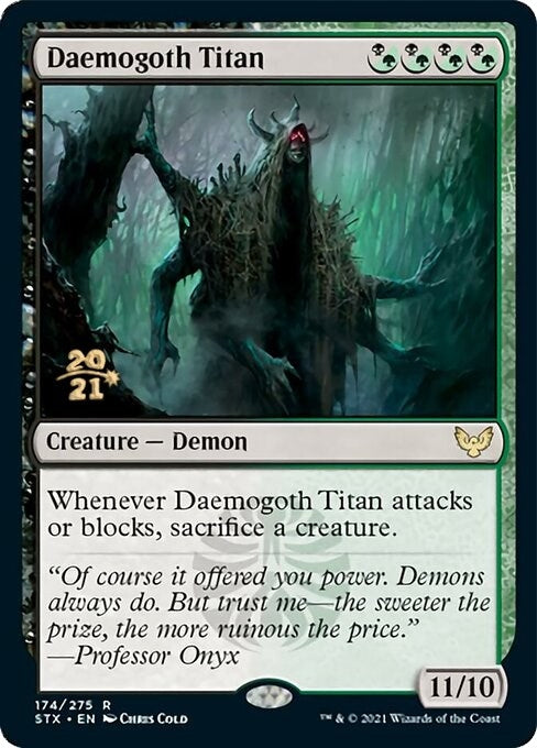 Daemogoth Titan (174) (Prerelease Cards)