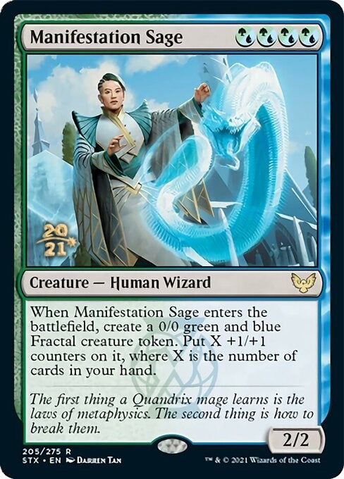 Manifestation Sage (205) (Prerelease Cards)