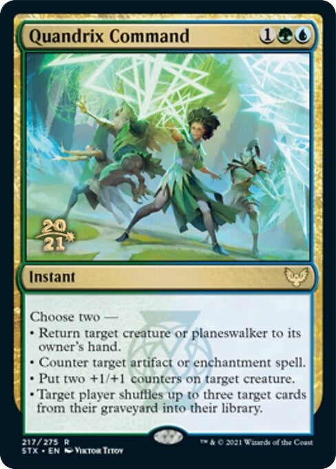 Quandrix Command (217) (Prerelease Cards)