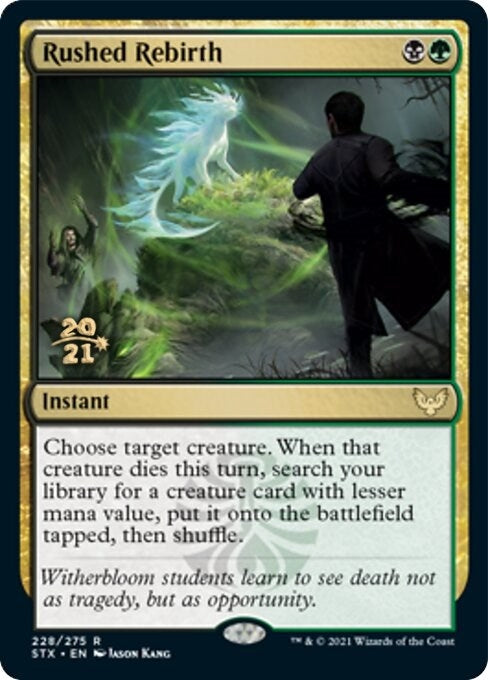 Rushed Rebirth (228) (Prerelease Cards)
