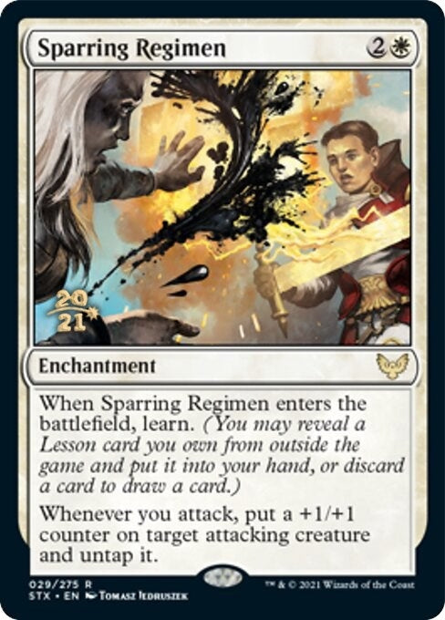 Sparring Regimen (29) (Prerelease Cards)