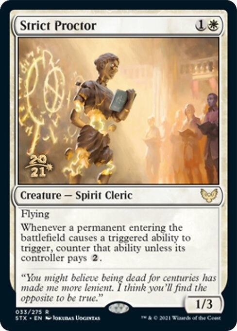 Strict Proctor (33) (Prerelease Cards)