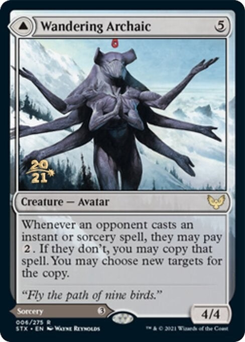 Wandering Archaic (6) (Prerelease Cards)