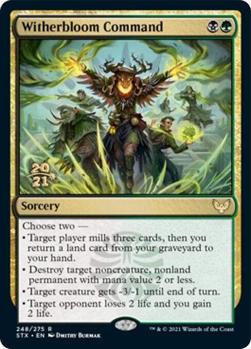 Witherbloom Command (248) (Prerelease Cards)