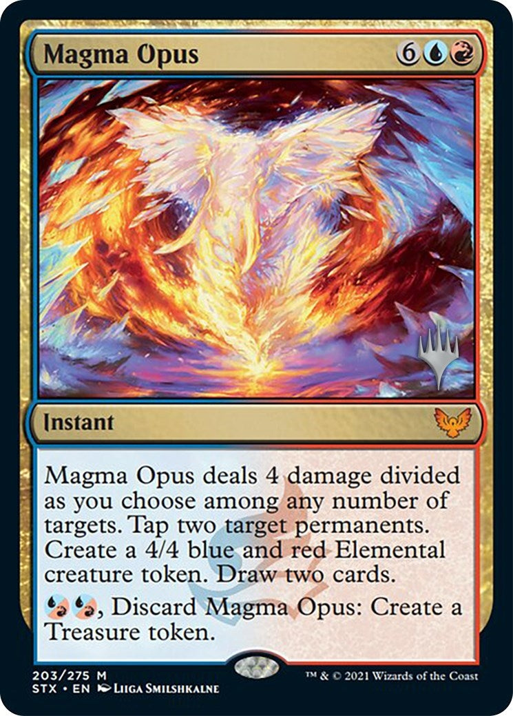 Magma Opus (203) (Promo Pack: Strixhaven)