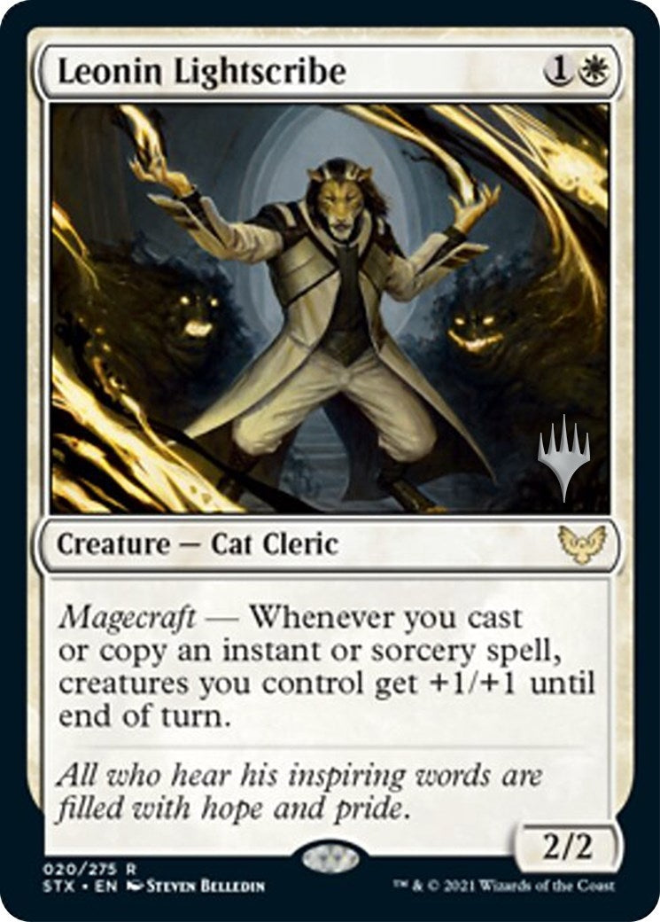 Leonin Lightscribe (20) (Promo Pack: Strixhaven)