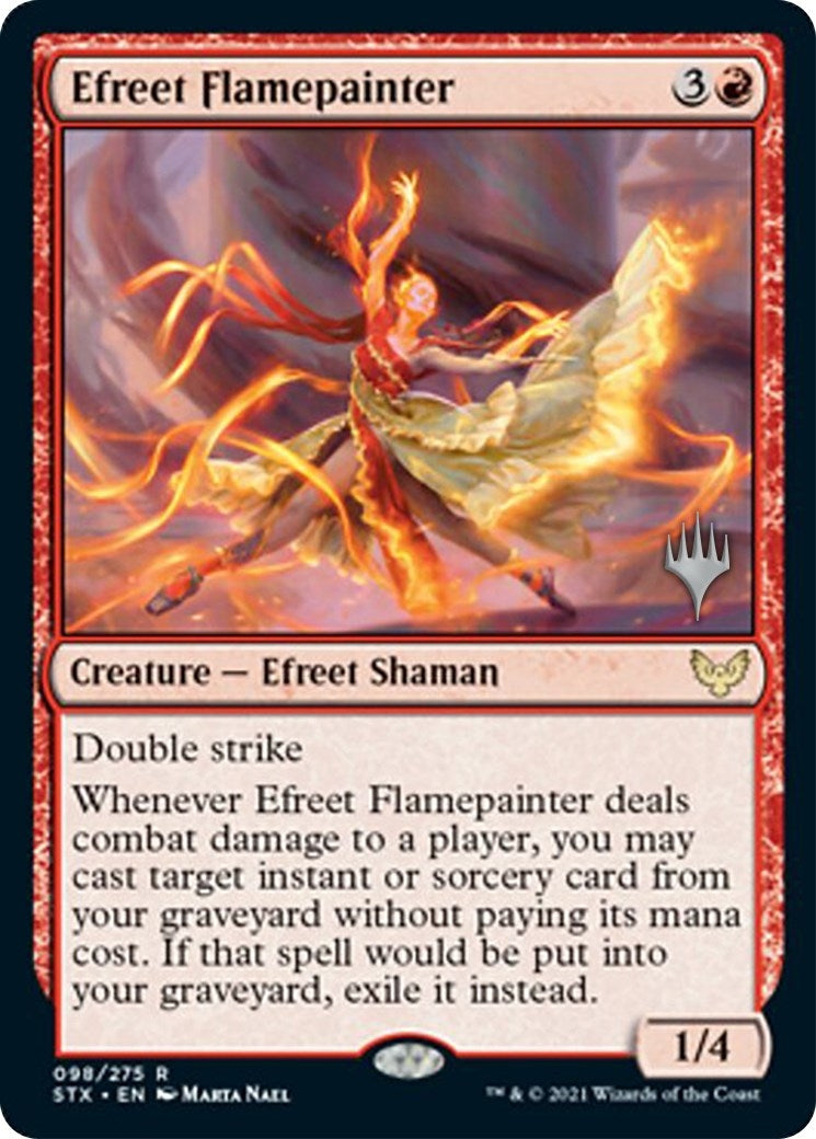 Efreet Flamepainter (98) (Promo Pack: Strixhaven)