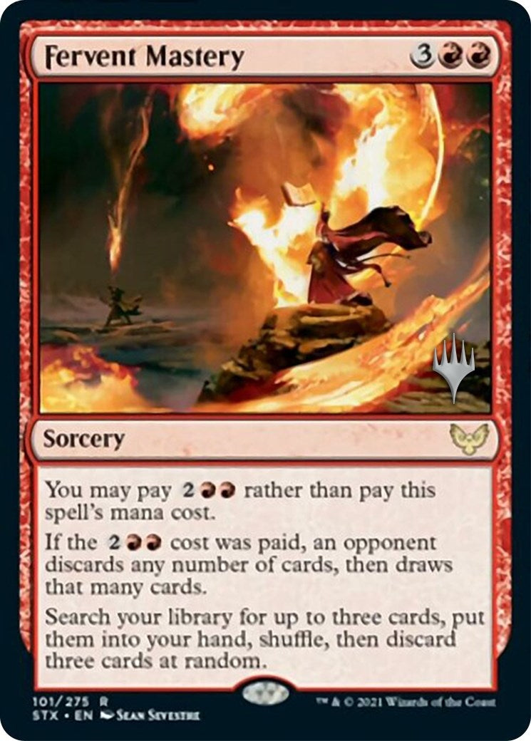 Fervent Mastery (101) (Promo Pack: Strixhaven)