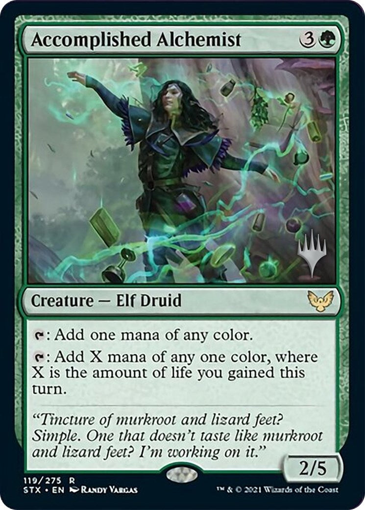 Accomplished Alchemist (119) (Promo Pack: Strixhaven)