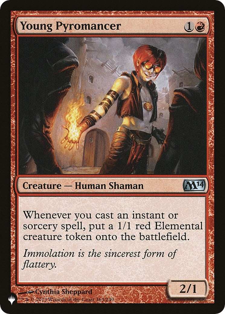 Image for Young Pyromancer (M14) (163/249) - Magic: The Gathering