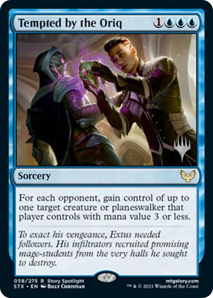 Tempted by the Oriq (58) (Promo Pack: Strixhaven)