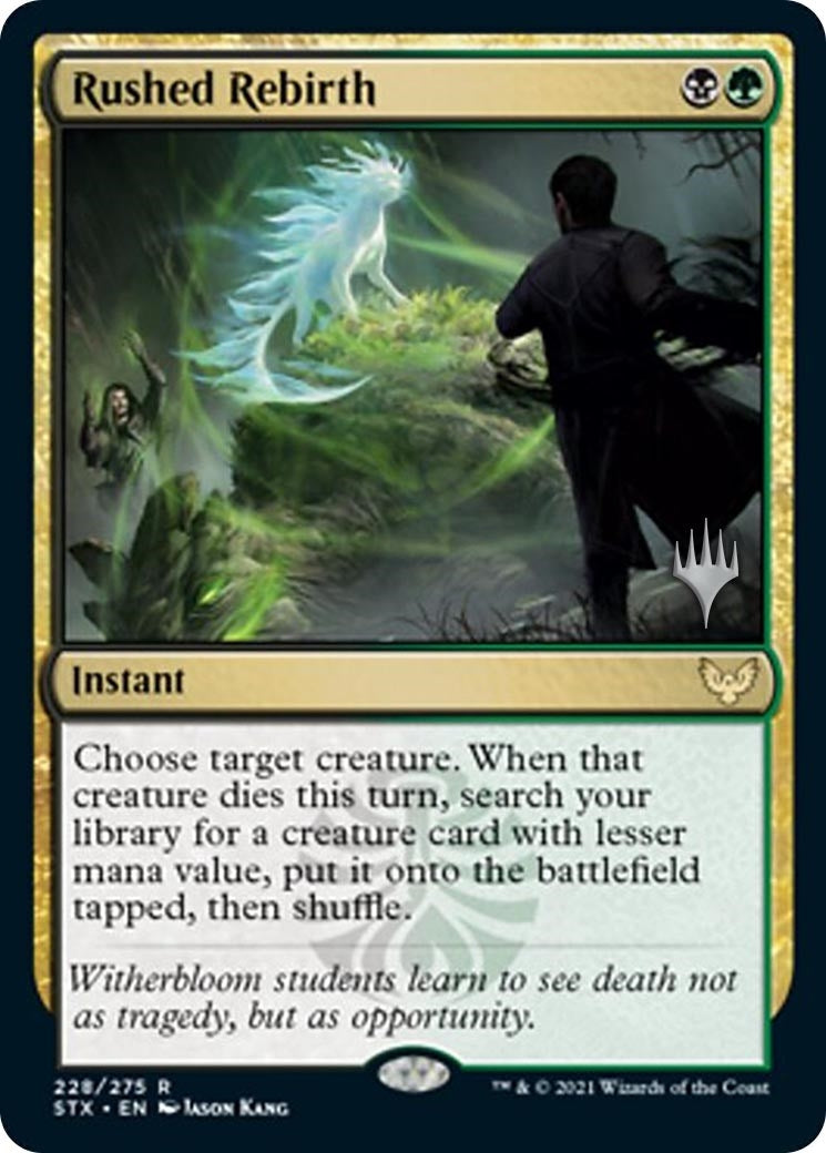 Rushed Rebirth (228) (Promo Pack: Strixhaven)