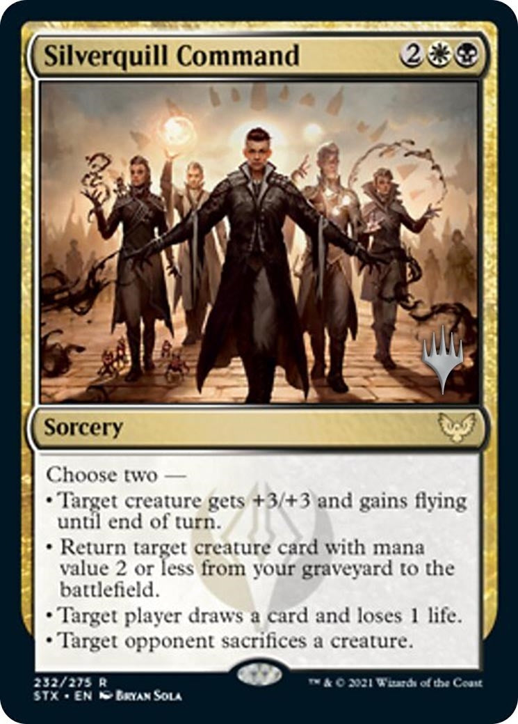 Silverquill Command (232) (Promo Pack: Strixhaven)