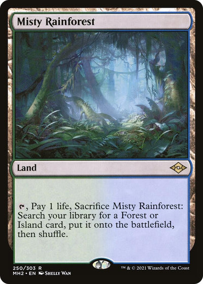 Misty Rainforest (250) (Modern Horizons 2)
