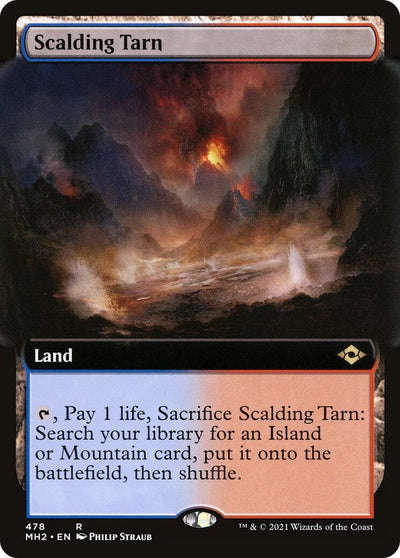 Scalding Tarn (Extended Art) (478) (Modern Horizons 2)