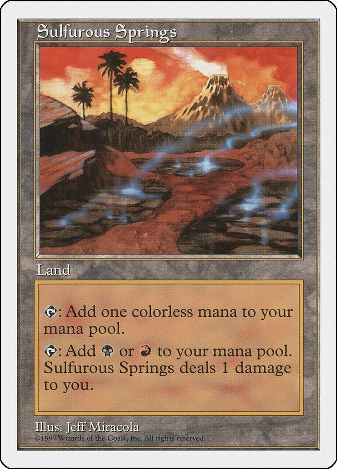 Sulfurous Springs (Fifth Edition)