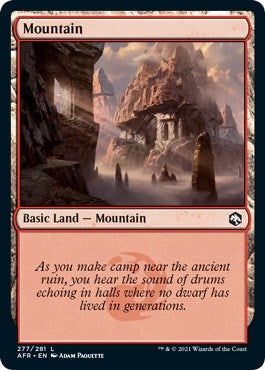 Mountain (277) (277) (Adventures in the Forgotten Realms)