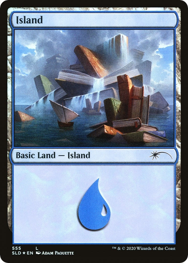 Island (555) (555) (Secret Lair Drop Series)