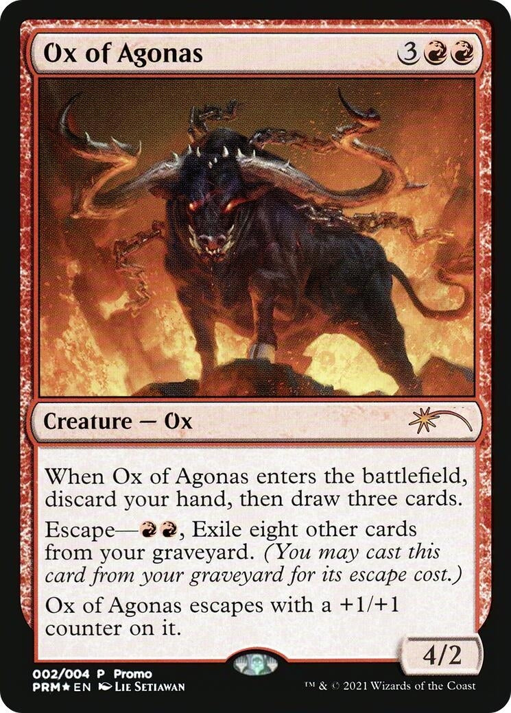 Ox of Agonas (2) (Unique and Miscellaneous Promos)