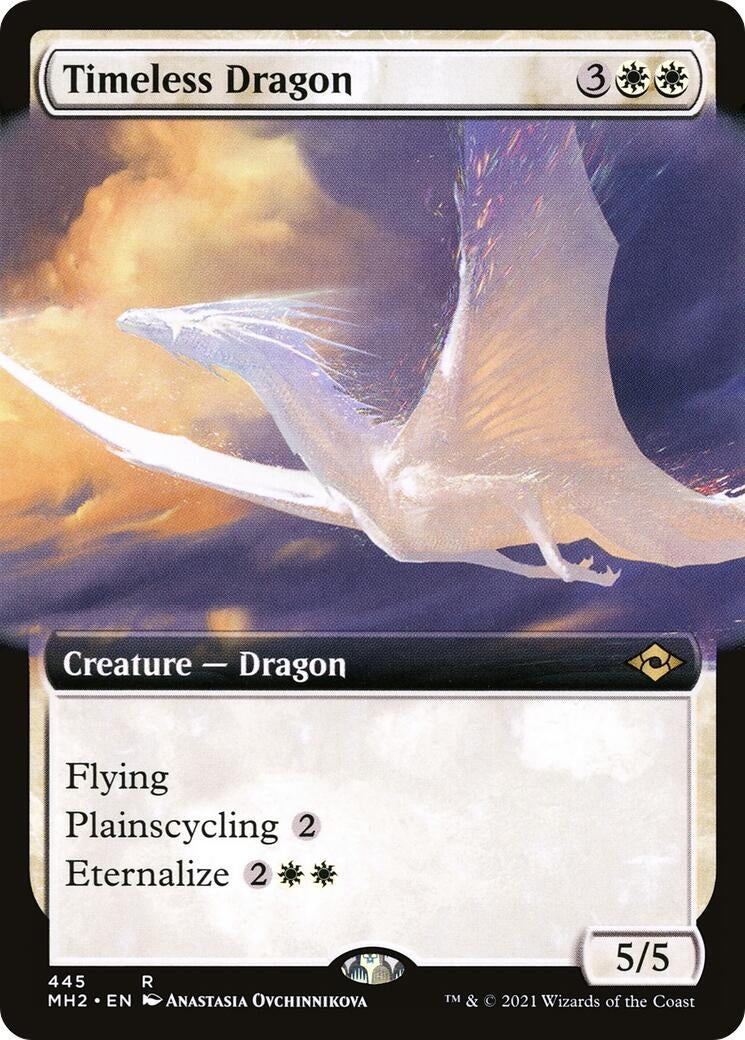 Timeless Dragon (Extended Art) (445) (Modern Horizons 2)
