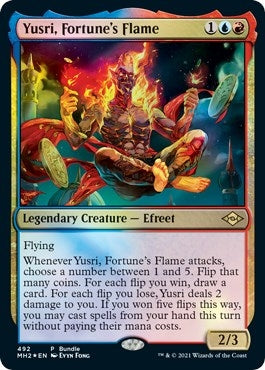 Yusri, Fortune's Flame (MH2 Bundle) (492) (Unique and Miscellaneous Promos)