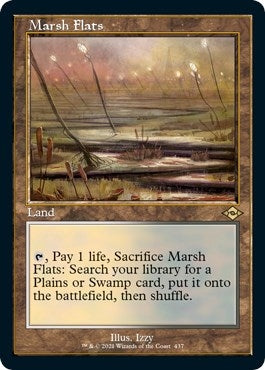 Marsh Flats (Retro Frame) (Foil Etched) (437) (Modern Horizons 2)