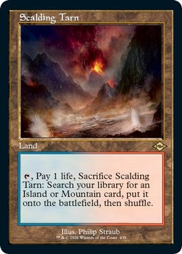 Scalding Tarn (Retro Frame) (Foil Etched) (439) (Modern Horizons 2)