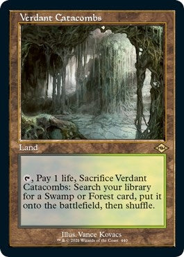 Verdant Catacombs (Retro Frame) (Foil Etched) (440)