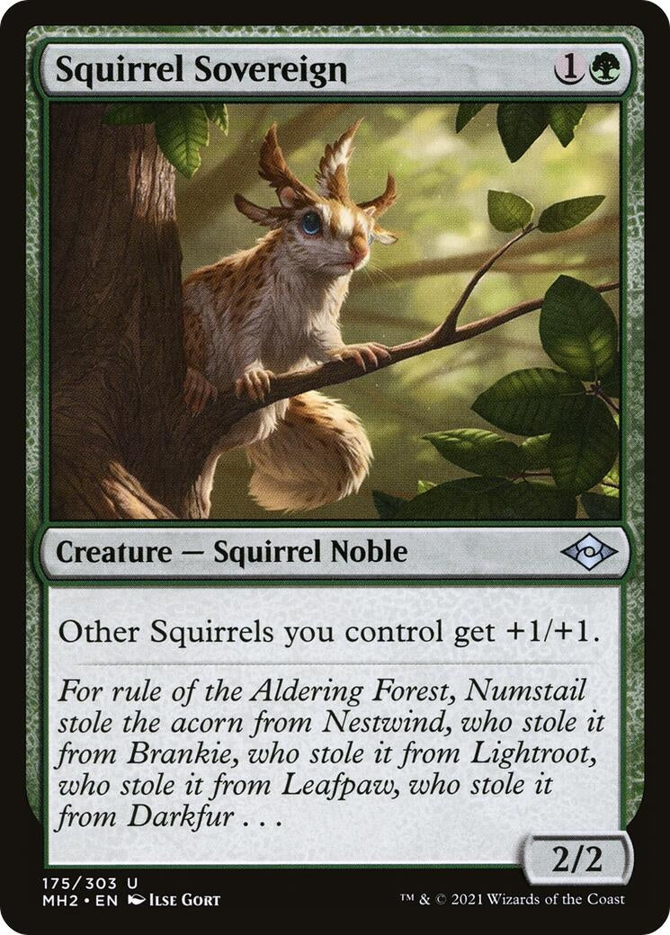 Squirrel Sovereign (175) (Modern Horizons 2)
