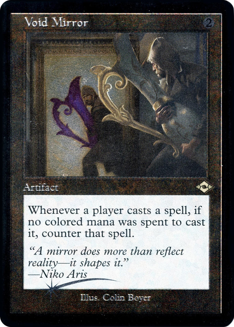 Void Mirror (Retro Frame) (Foil Etched) (435) (Modern Horizons 2)