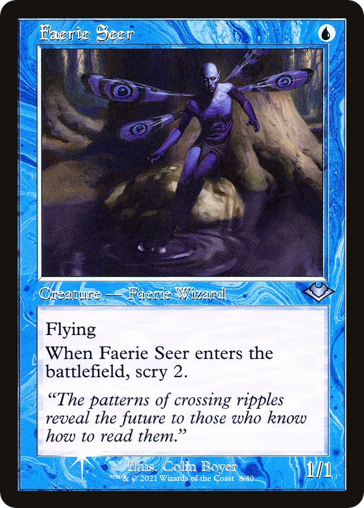 Faerie Seer (Retro Frame) (8) (Modern Horizons)