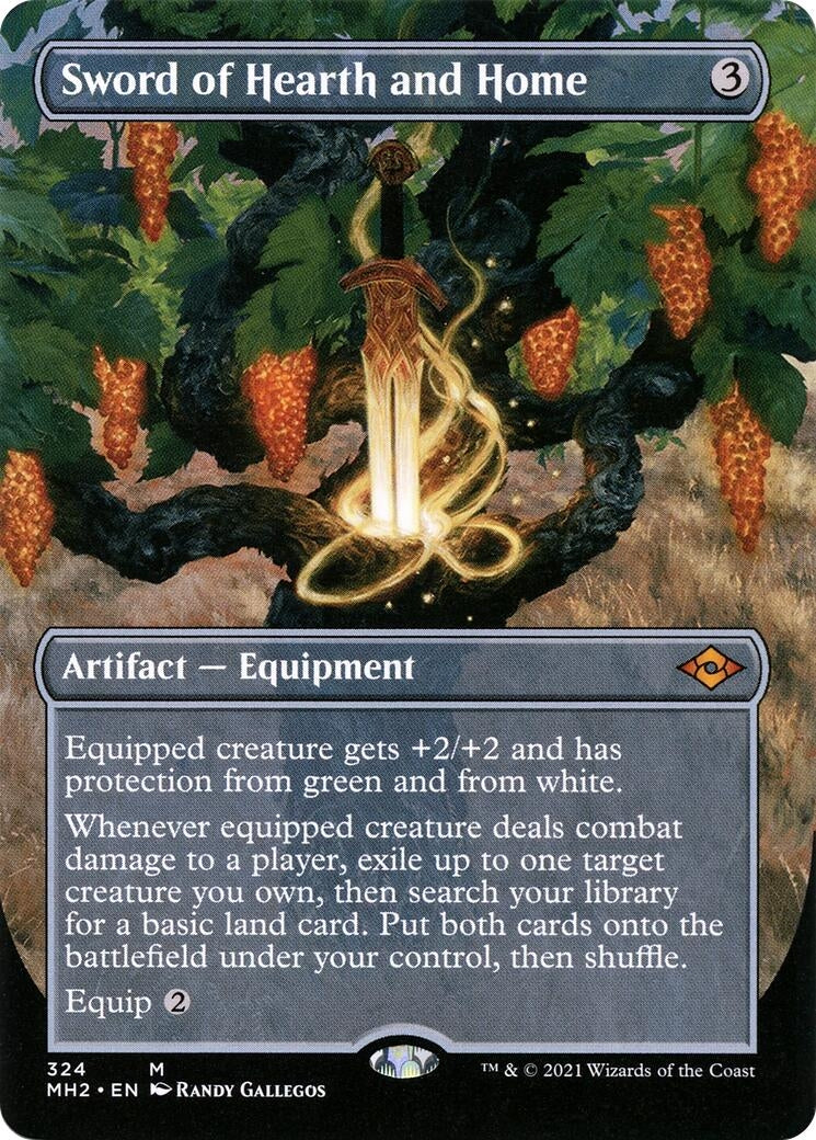 Sword of Hearth and Home (Borderless) (324) (Modern Horizons 2)