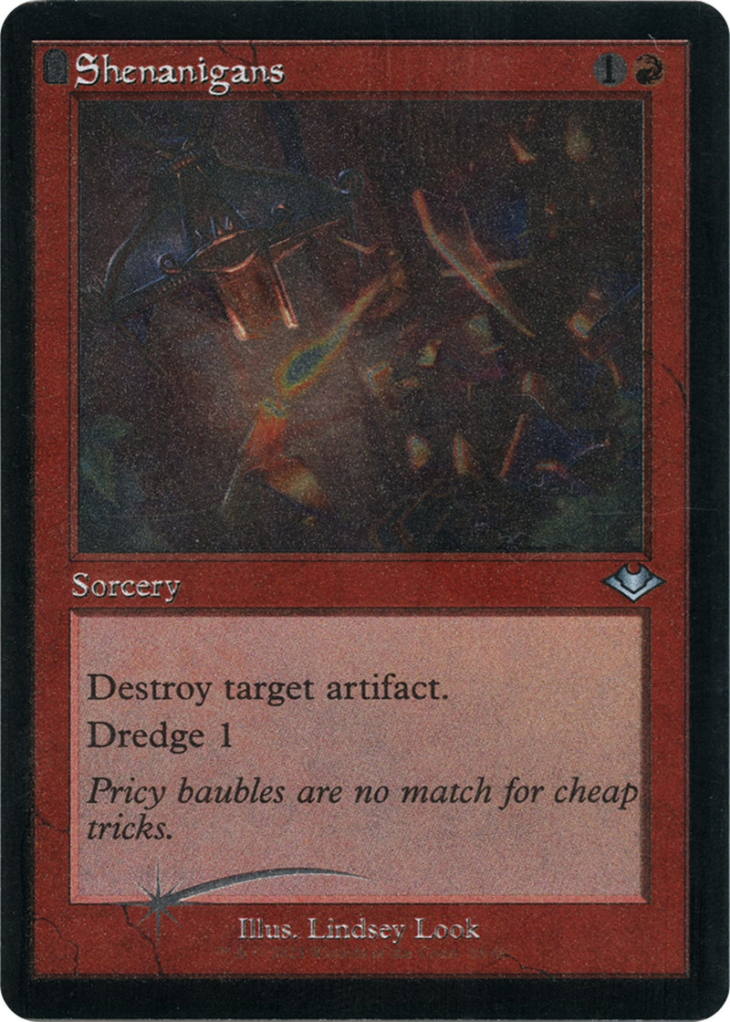 Shenanigans (Retro Frame) (Foil Etched) (18) (Modern Horizons)