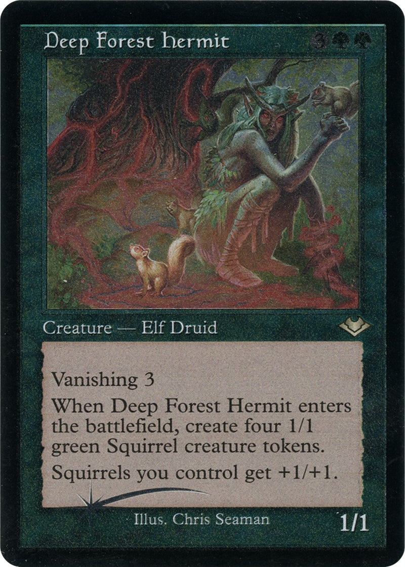 Deep Forest Hermit (Retro Frame) (Foil Etched) (20) (Modern Horizons)
