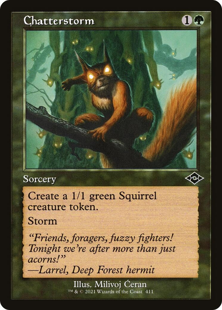 Chatterstorm (Retro Frame) (411) (Modern Horizons 2)