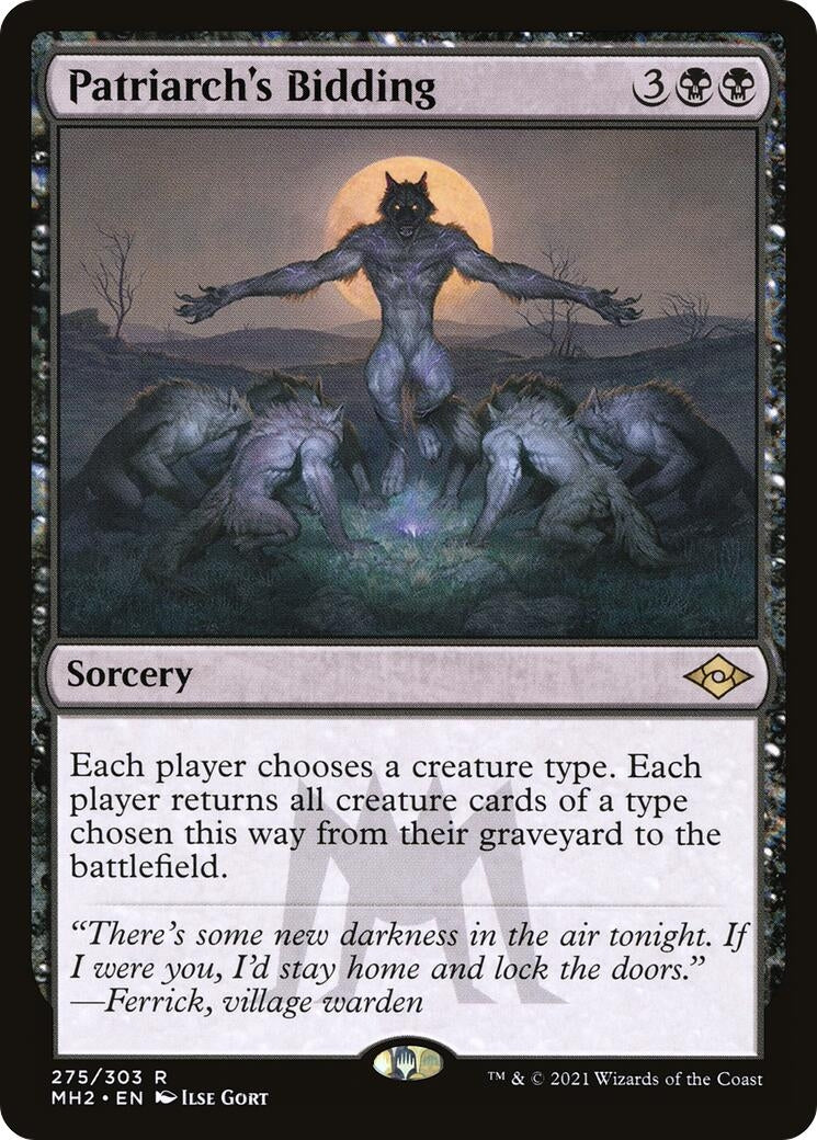 Patriarch's Bidding (275) (Modern Horizons 2)