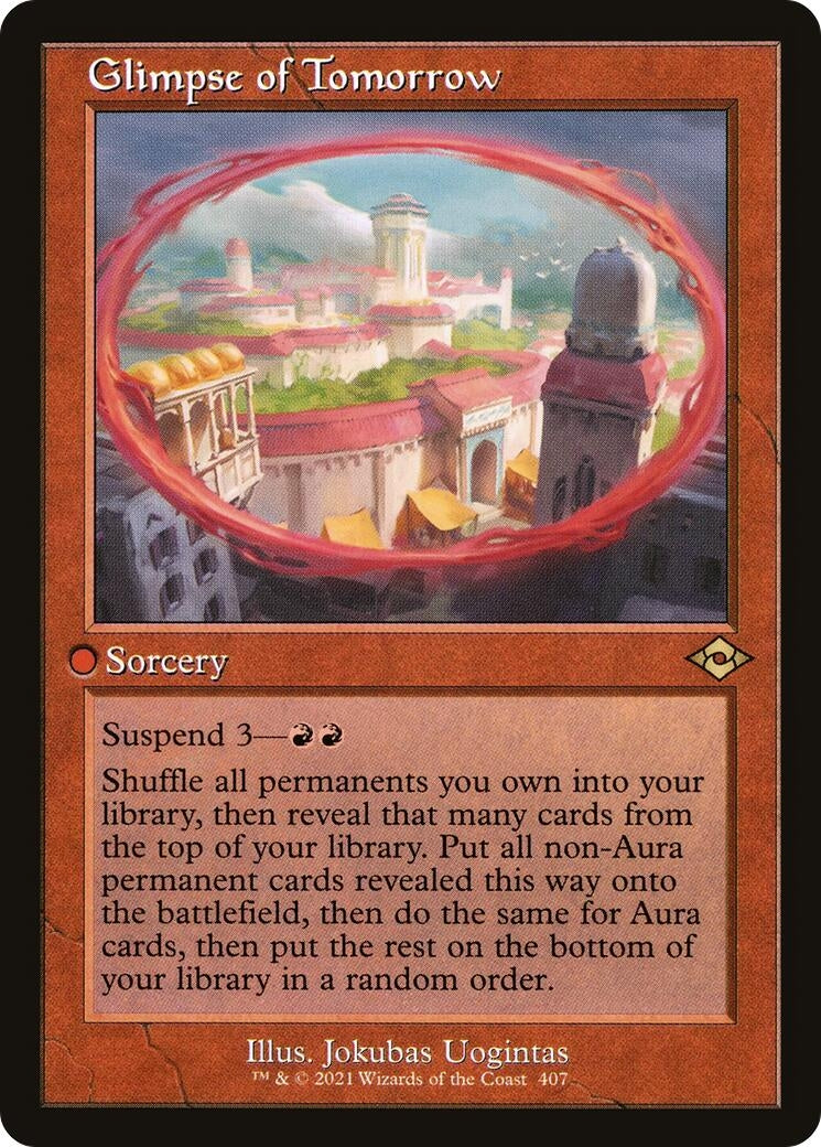 Glimpse of Tomorrow (Retro Frame) (407) (Modern Horizons 2)