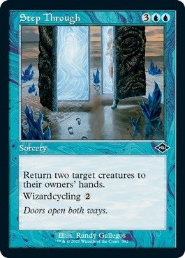 Step Through (Retro Frame) (Foil Etched) (392) (Modern Horizons 2)