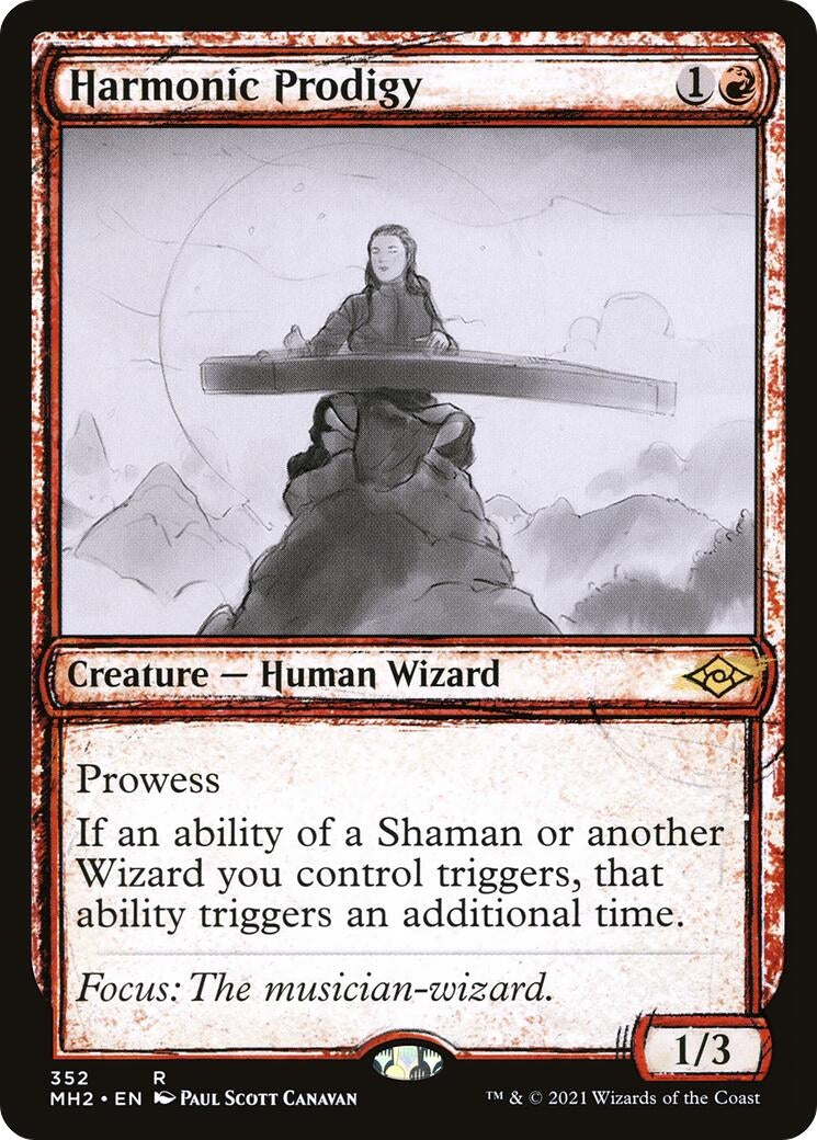Harmonic Prodigy (Showcase) (352) (Modern Horizons 2)