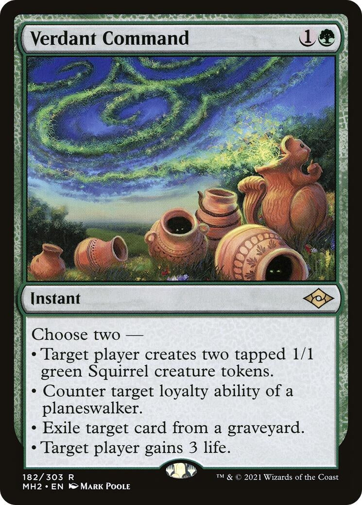 Verdant Command (182) (Modern Horizons 2)
