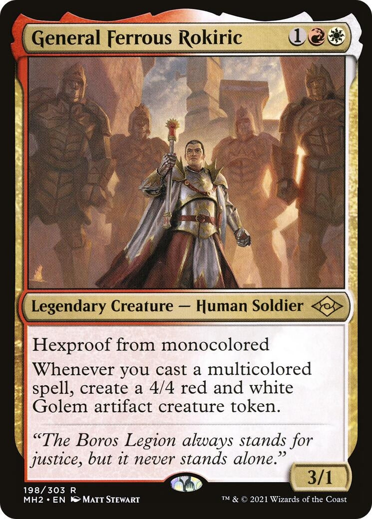 General Ferrous Rokiric (198) (Modern Horizons 2)