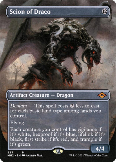 Scion of Draco (Borderless) (323) (Modern Horizons 2)