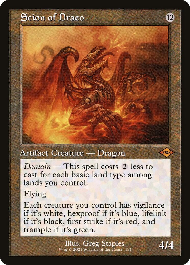 Scion of Draco (Retro Frame) (431) (Modern Horizons 2)