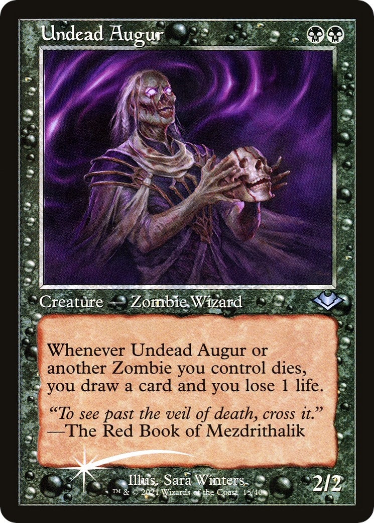 Image for Undead Augur (Retro Frame) (15) - Magic: The Gathering