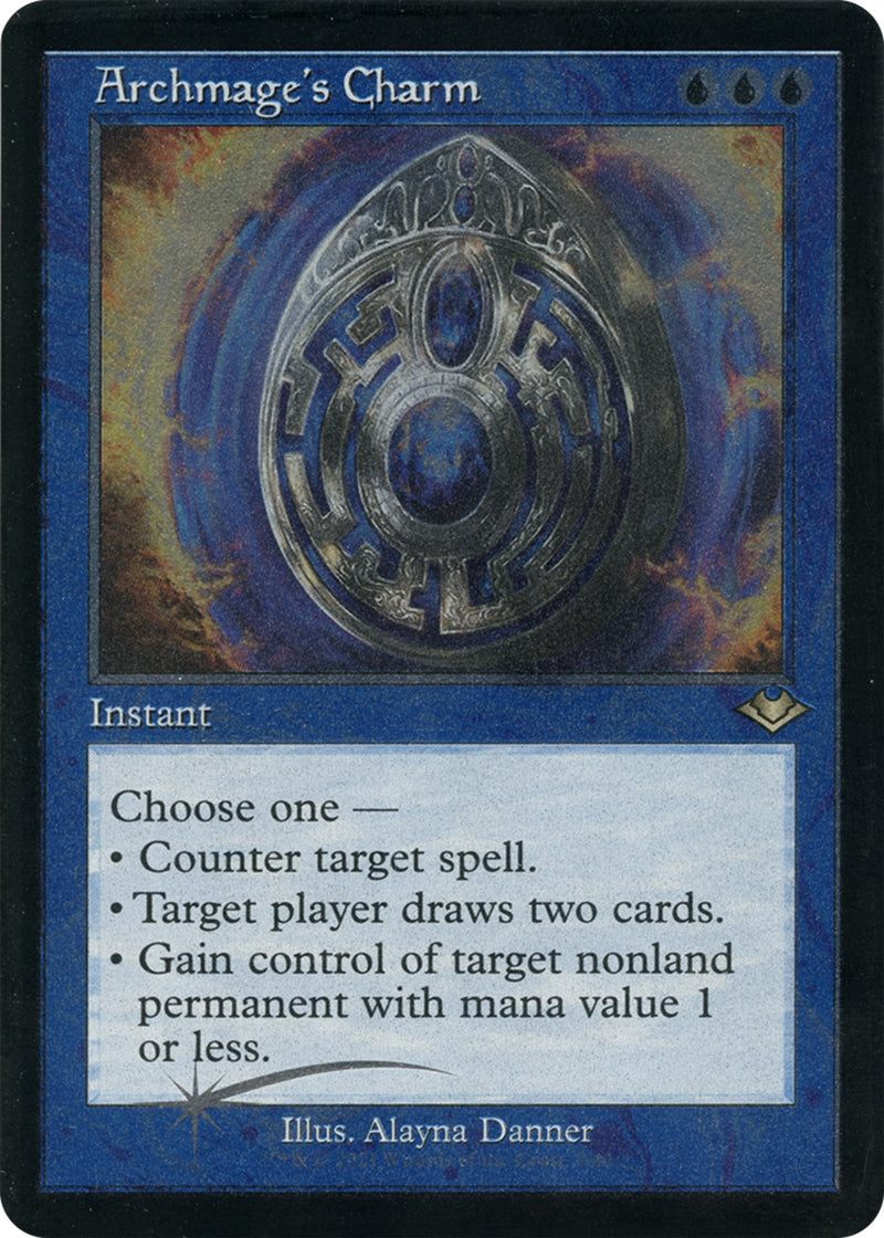 Archmage's Charm (Retro Frame) (Foil Etched) (7) (Modern Horizons)