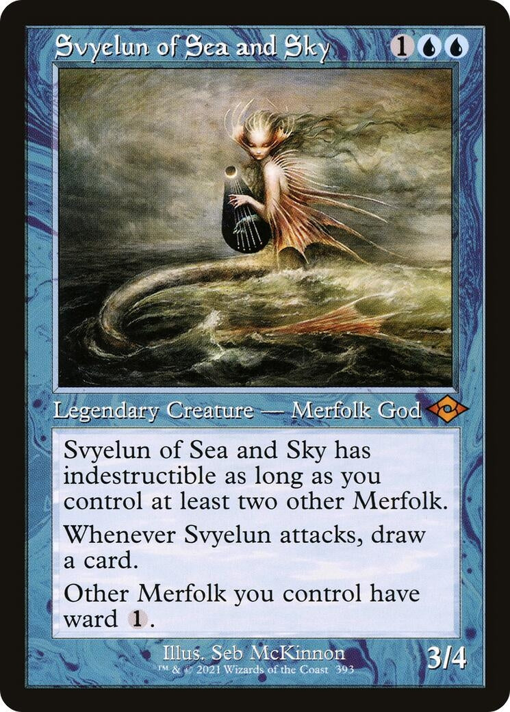 Svyelun of Sea and Sky (Retro Frame) (393) (Modern Horizons 2)