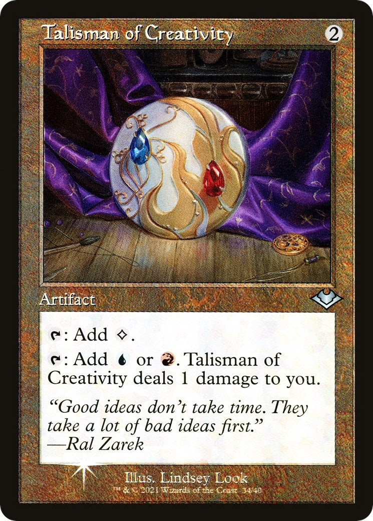 Talisman of Creativity (Retro Frame) (34) (Modern Horizons)