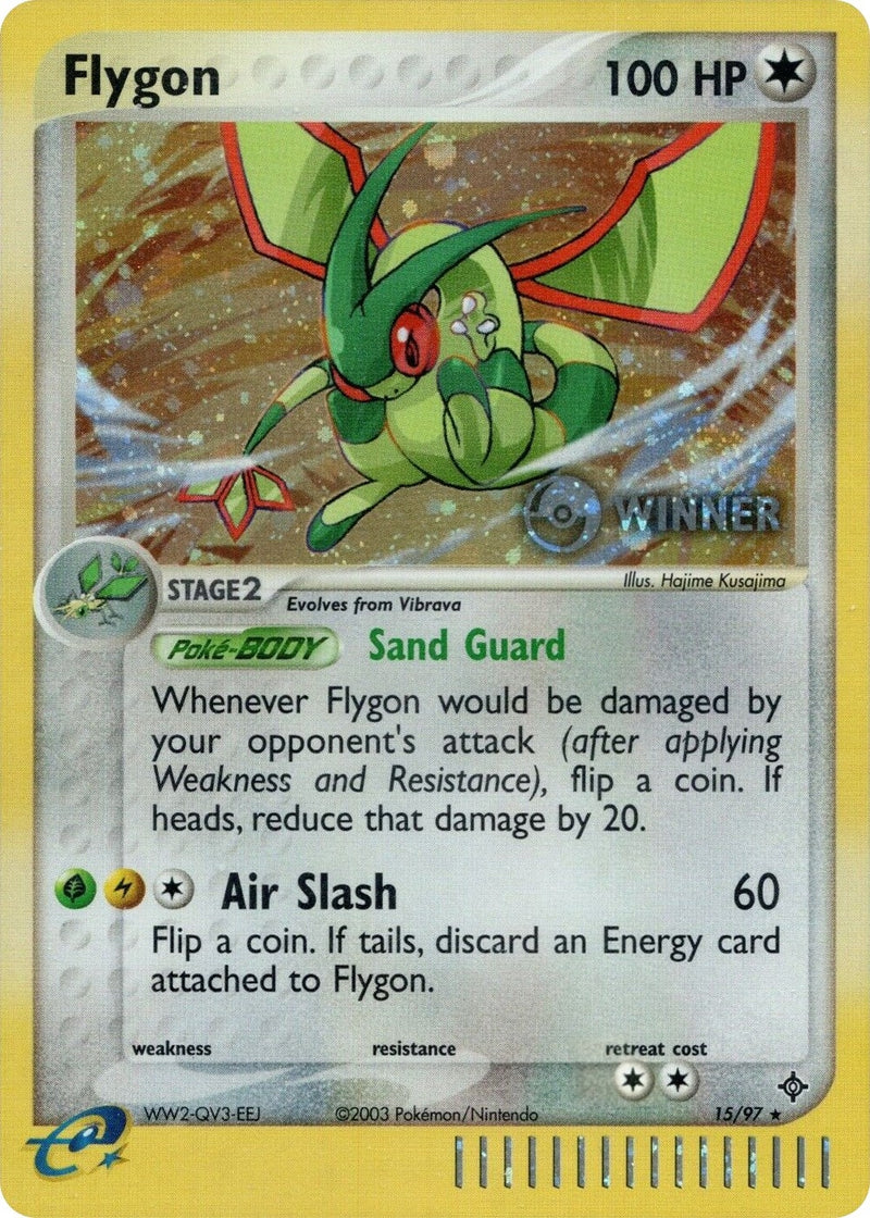 Image for Flygon - 15/97 (Pokemon League) [Winner] (015/097) (League & Championship Cards) - Pokemon