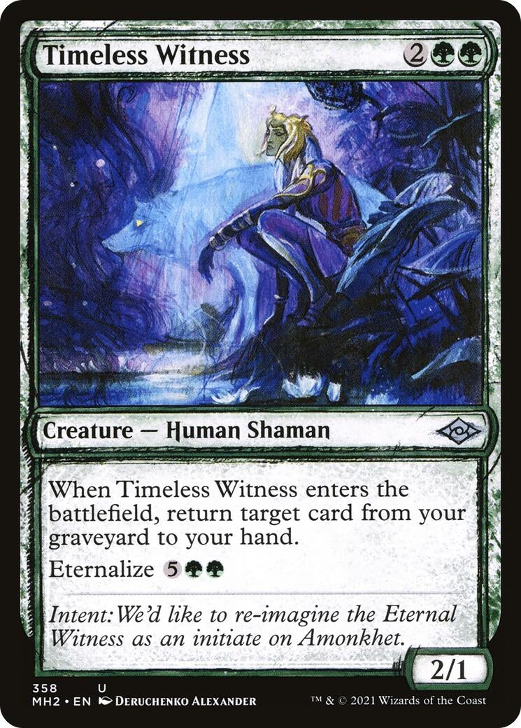 Timeless Witness (Showcase) (358) (Modern Horizons 2)