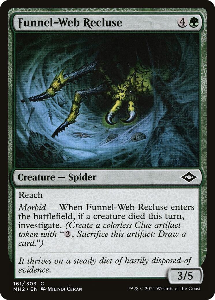 Funnel-Web Recluse (161) (Modern Horizons 2)
